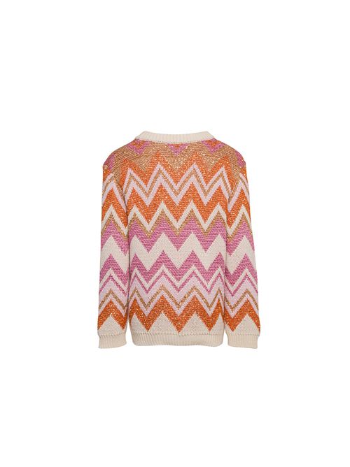 Maglia, bambina, logata. MISSONI | MV9A60 X0006110MC